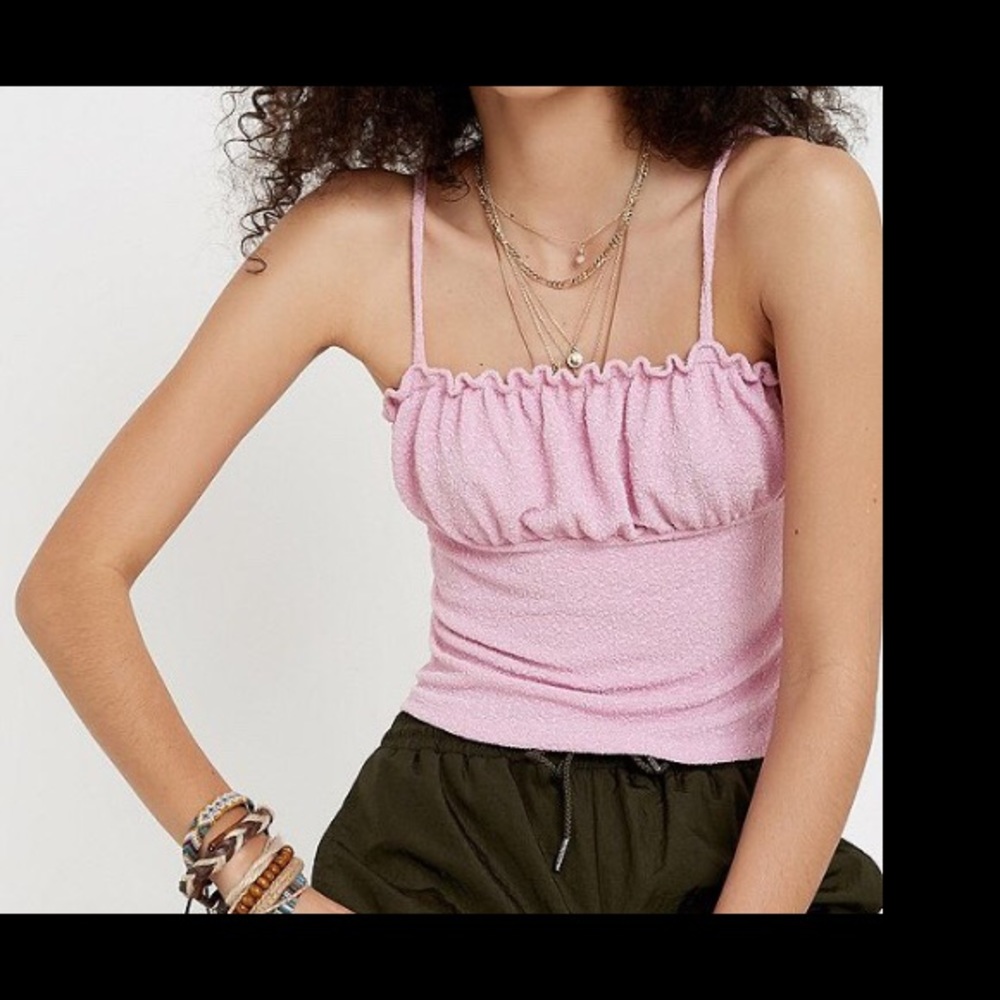 Urban outfitters August smocked top